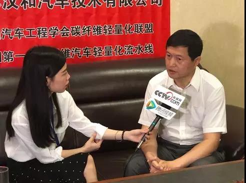 专访的江苏省汉和汽车技术有限公司的董事长余炳跃先生
