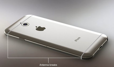 运行iOS8的iPhone6概念机