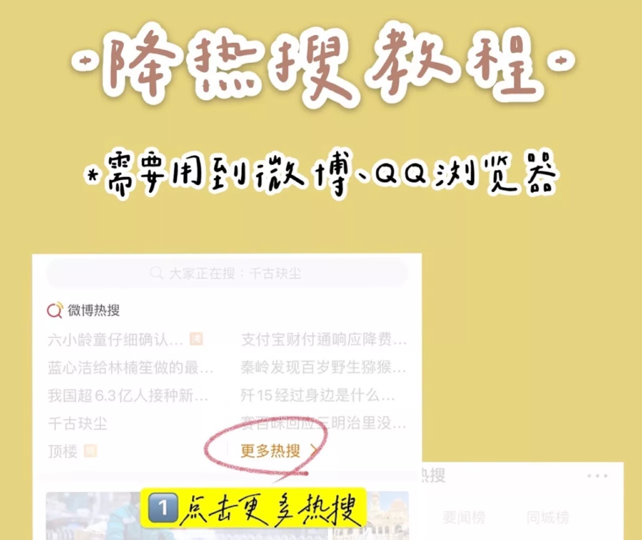 微博热搜的 微博热搜的