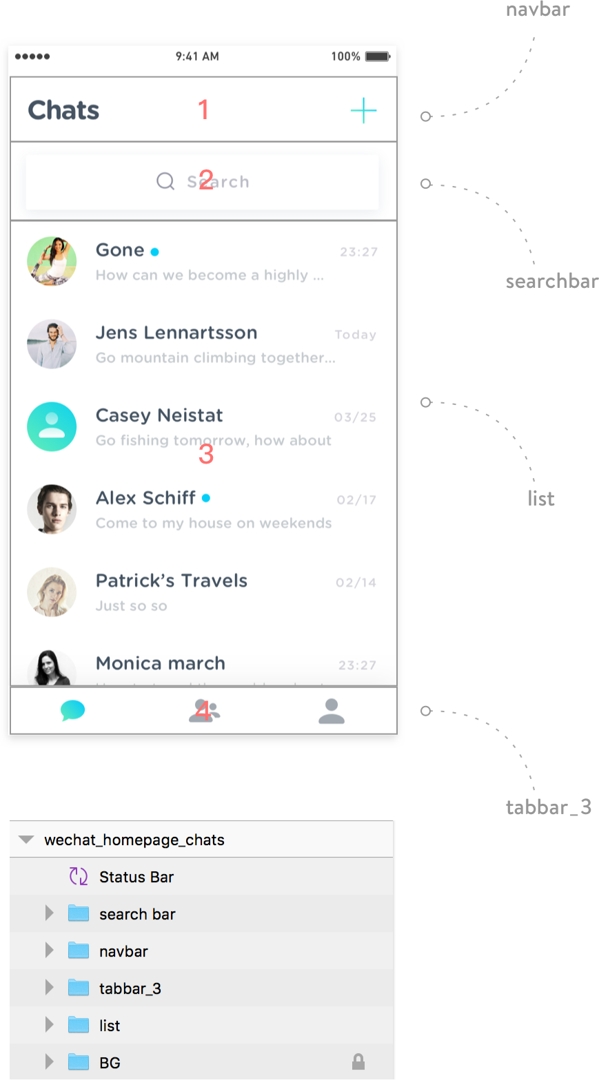 App设计中,如何更专业管理设计命名系统?