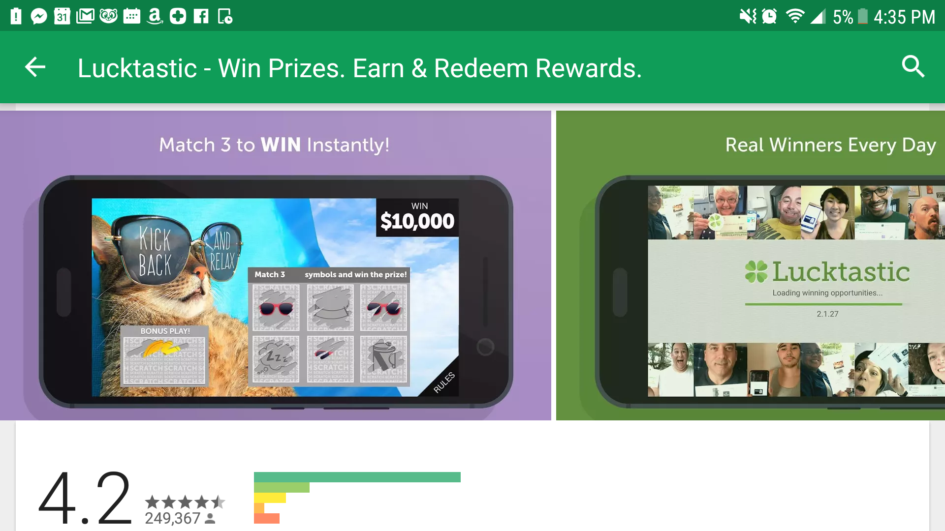 谷歌应用商店优秀ASO屏幕截图示例